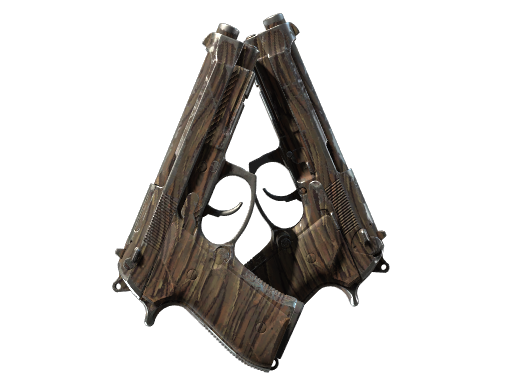 Dual Berettas | Drift Wood