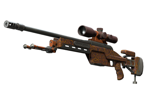 SSG 08 | Orange Filigree