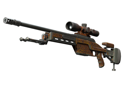 SSG 08 | Orange Filigree