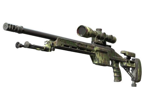 SSG 08 | Lichen Dashed