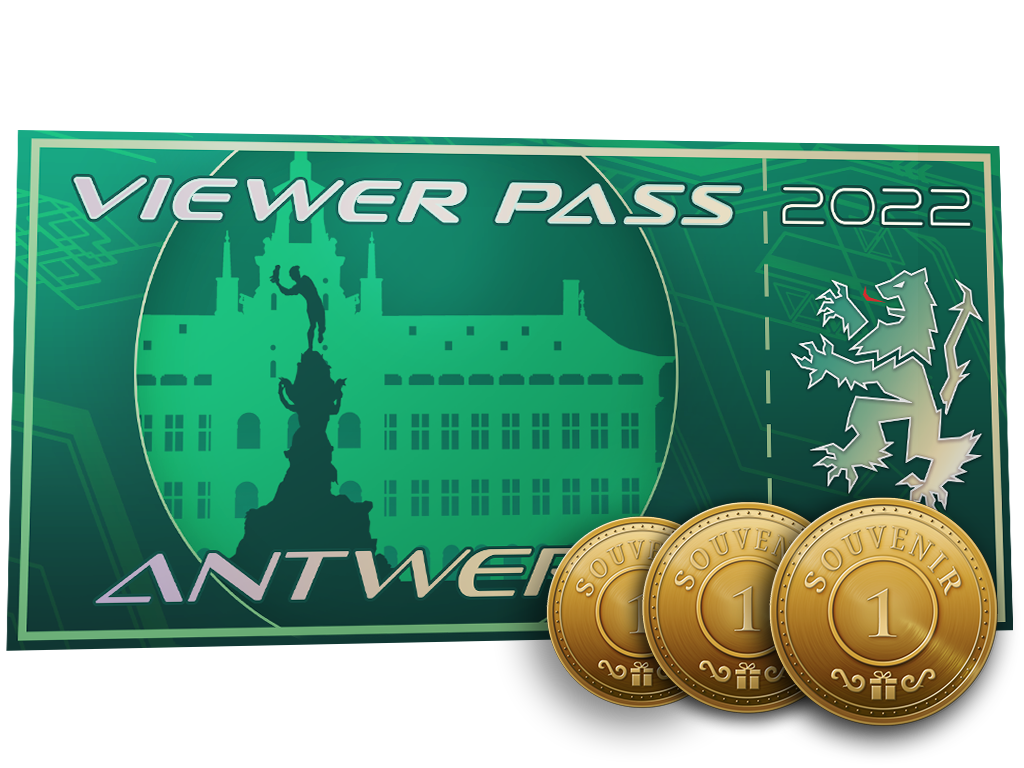 Antwerp 2022 Viewer Pass + 3 Tokens
