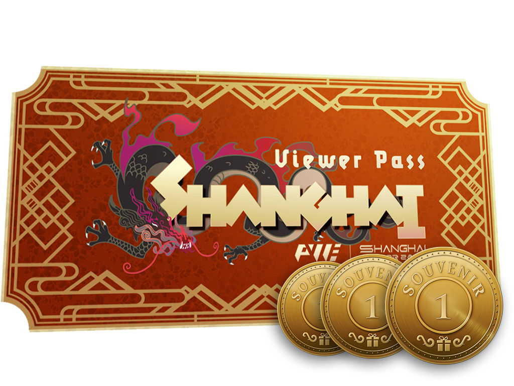 Shanghai 2024 Viewer Pass + 3 Tokens