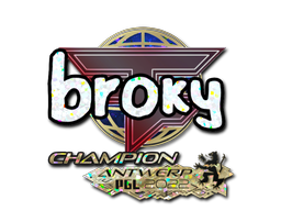 broky (Glitter, Champion) | Antwerp 2022