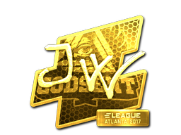 Sticker | JW (Gold) | Atlanta 2017