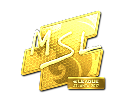 Sticker | MSL (Gold) | Atlanta 2017