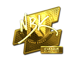 Sticker | NBK- (Gold) | Atlanta 2017