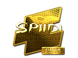 Sticker | Spiidi (Gold) | Atlanta 2017