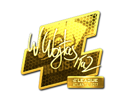 Sticker | TaZ (Gold) | Atlanta 2017