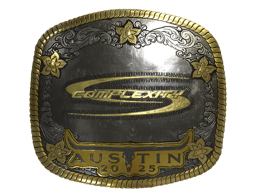 Sticker | Complexity Gaming (Gold) | Austin 2025