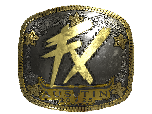 Sticker | Fluxo (Gold) | Austin 2025