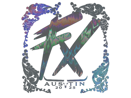 Sticker | Fluxo (Holo) | Austin 2025