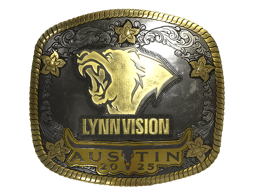 Sticker | Lynn Vision (Gold) | Austin 2025