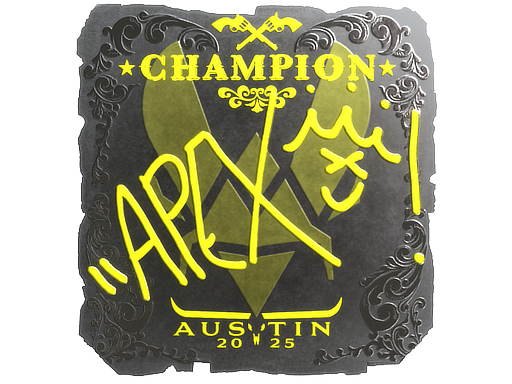 Sticker | apEX (Foil, Champion) | Austin 2025