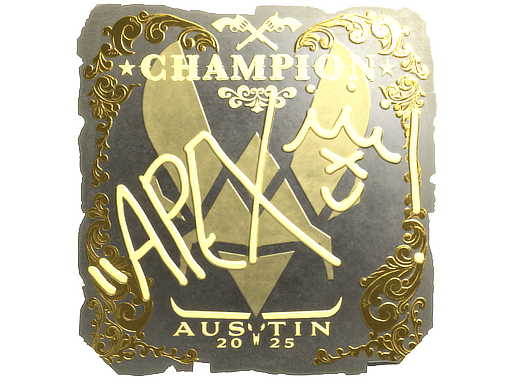 Sticker | apEX (Gold, Champion) | Austin 2025