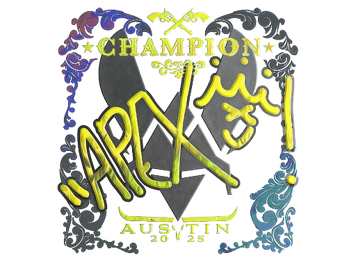 Sticker | apEX (Holo, Champion) | Austin 2025