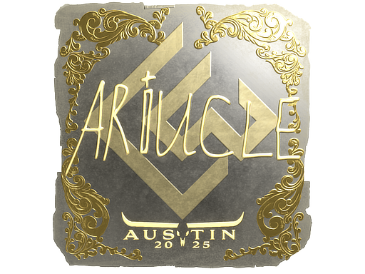 Sticker | Ariucle (Gold) | Austin 2025