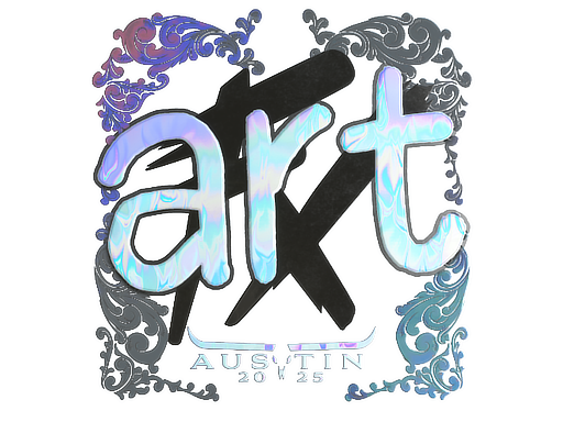 Sticker | arT (Holo) | Austin 2025