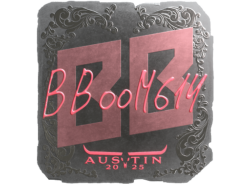 Sticker | Boombl4 (Foil) | Austin 2025