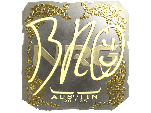 Sticker | br0 (Gold) | Austin 2025