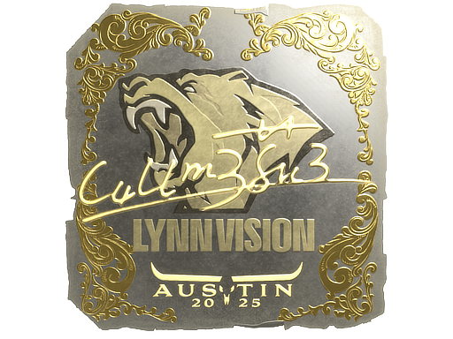 Sticker | C4LLM3SU3 (Gold) | Austin 2025