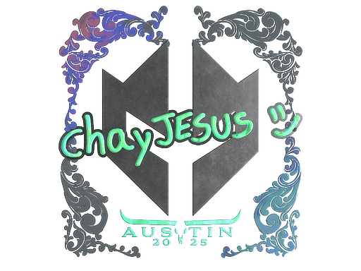 Sticker | chayJESUS (Holo) | Austin 2025