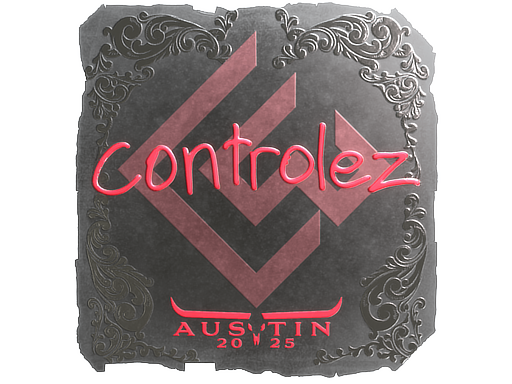 Sticker | controlez (Foil) | Austin 2025