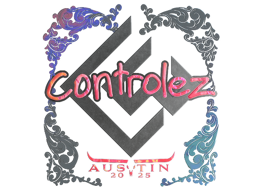 Sticker | controlez (Holo) | Austin 2025