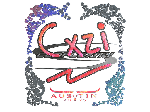 Sticker | Cxzi (Holo) | Austin 2025