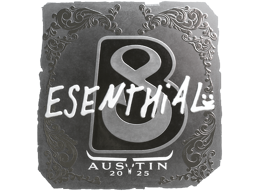 Sticker | esenthial (Foil) | Austin 2025