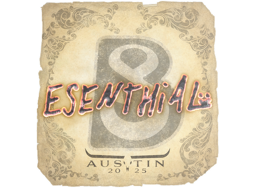 Sticker | esenthial | Austin 2025
