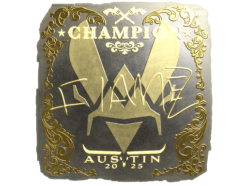 Sticker | FlameZ (Gold, Champion) | Austin 2025