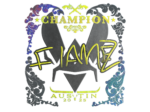 Sticker | FlameZ (Holo, Champion) | Austin 2025