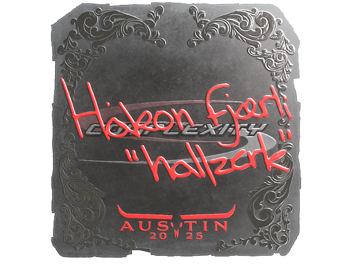 Sticker | hallzerk (Foil) | Austin 2025