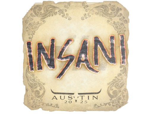 Sticker | insani | Austin 2025