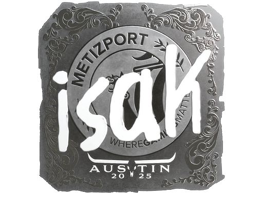 Sticker | isak (Foil) | Austin 2025