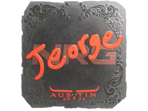Sticker | jeorge (Foil) | Austin 2025