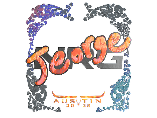 Sticker | jeorge (Holo) | Austin 2025