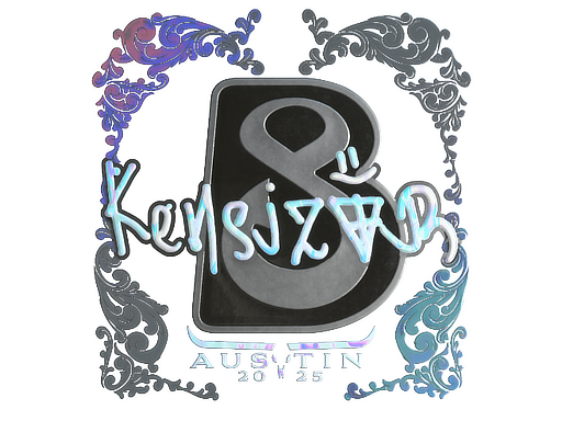 Sticker | kensizor (Holo) | Austin 2025