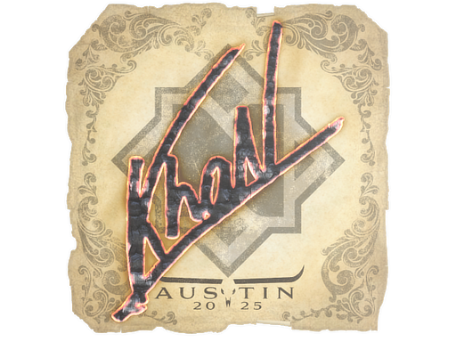 Sticker | khaN | Austin 2025