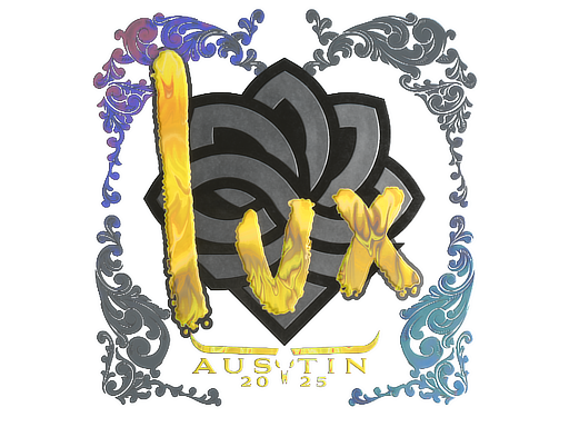 Sticker | lux (Holo) | Austin 2025