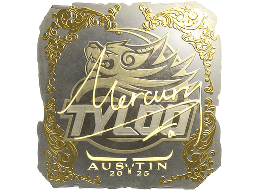 Sticker | Mercury (Gold) | Austin 2025