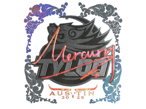 Sticker | Mercury (Holo) | Austin 2025