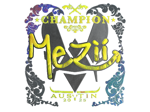 Sticker | mezii (Holo, Champion) | Austin 2025