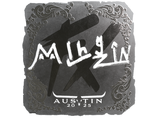 Sticker | mlhzin (Foil) | Austin 2025