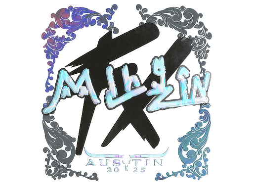 Sticker | mlhzin (Holo) | Austin 2025
