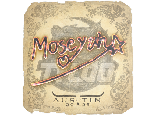 Sticker | Moseyuh | Austin 2025