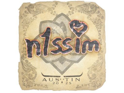 Sticker | n1ssim | Austin 2025
