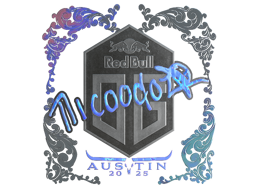 Sticker | nicoodoz (Holo) | Austin 2025