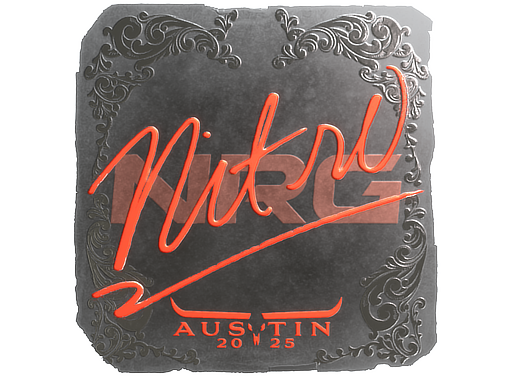 Sticker | nitr0 (Foil) | Austin 2025
