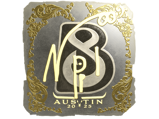 Sticker | npl (Gold) | Austin 2025